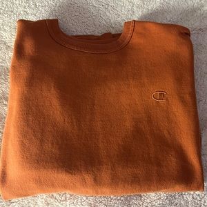Orange champion crew neck